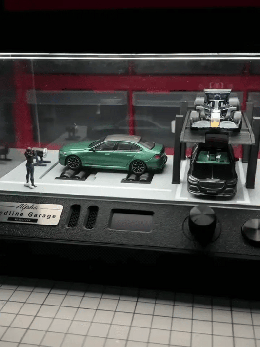 1:64 Motorised LED Display Case — Dyno Garage
