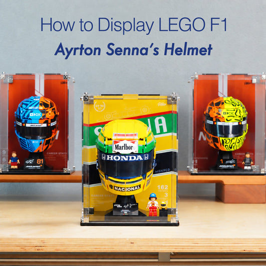 How to Display LEGO Ayrton Senna’s Helmet