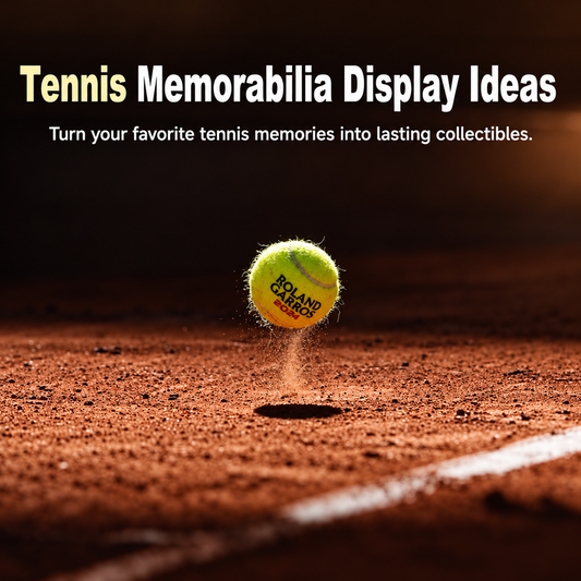 Tennis Memorabilia Display Ideas: How to Display Tennis Balls, Rackets; Memories