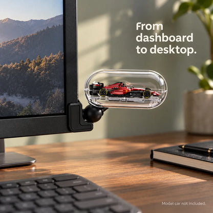 1:64 In-Car Model Display Case — Clear Capsule