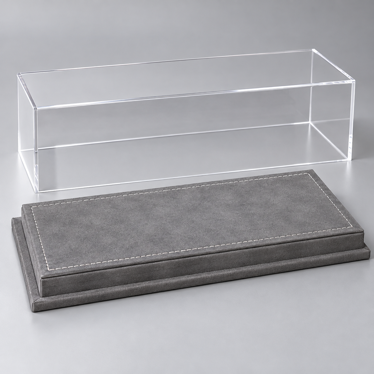 1:64 & 1:43 Acrylic Display Case — Grey Base
