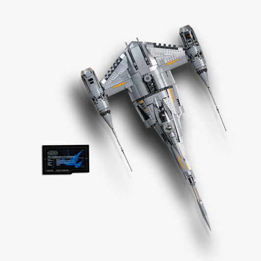 Wall Mount Display for Lego 75442 Star Wars™ The Mandalorian's N-1 Starfighter™