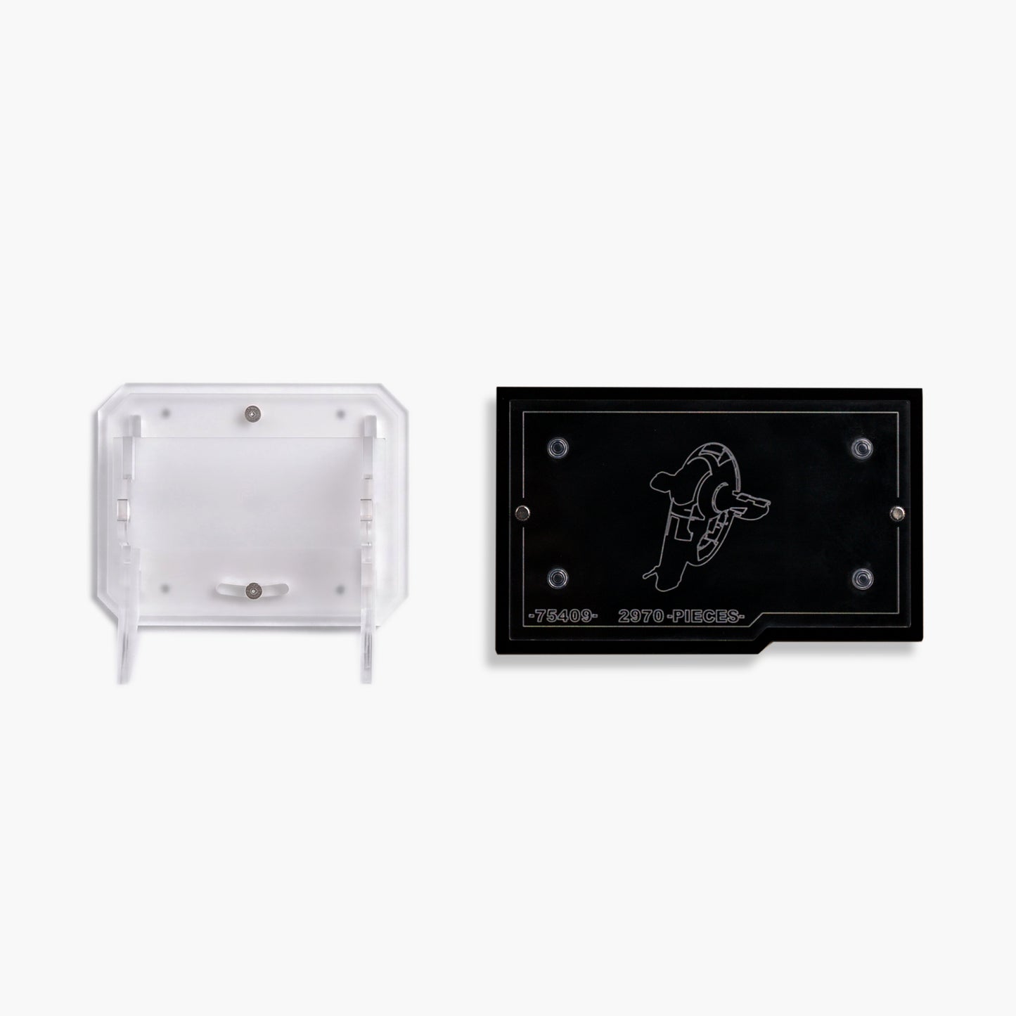 Wall mount for Lego Star Wars™ 75409 Jango Fett's Firespray-Class Starship