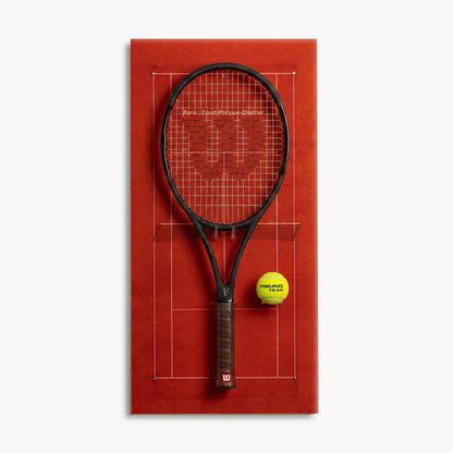 Premium Acrylic Tennis Racket  Display – Classic Clay Paris