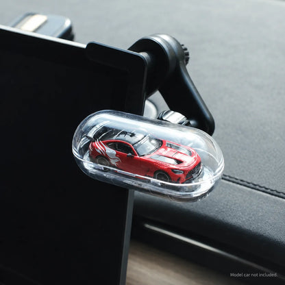 1:64 In-Car Model Display Case — Clear Capsule