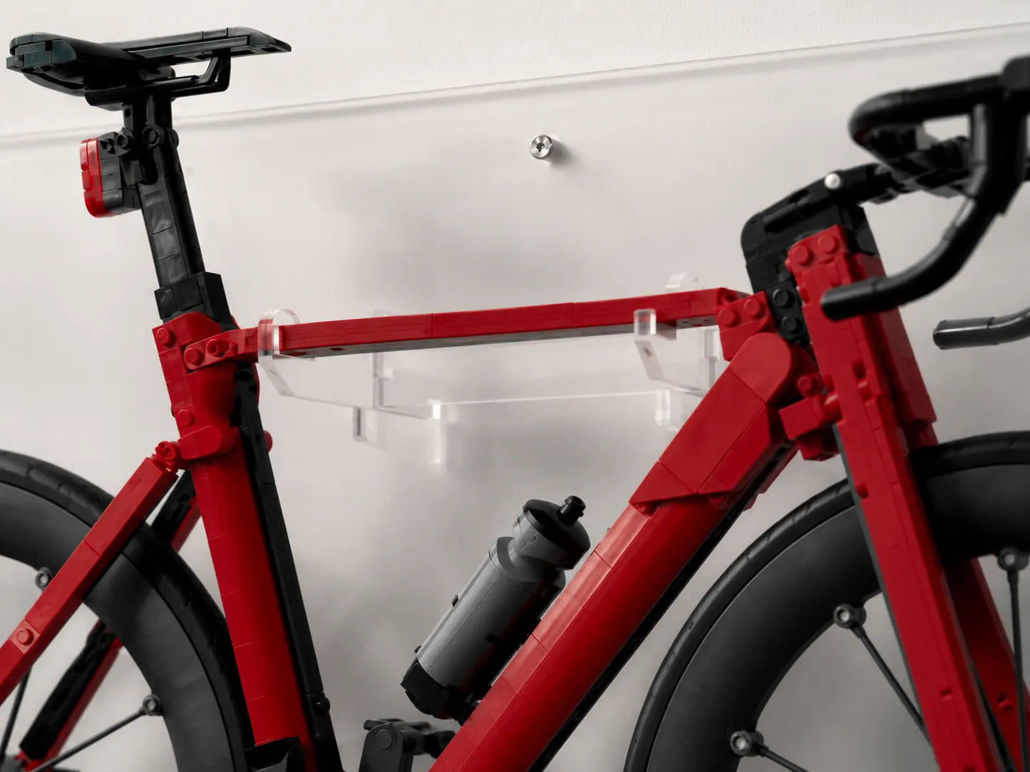 Acrylic Wall Mount Bracket for LEGO® Icons 11380 Road Bike