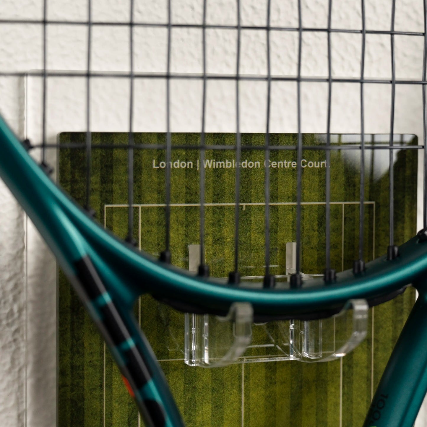 Acrylic Tennis Racket Wall Mount – Essential Clear