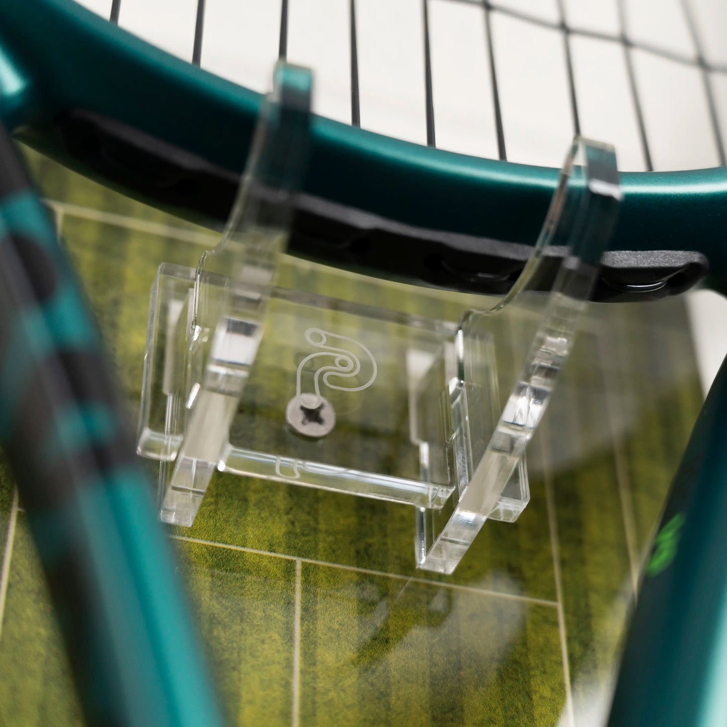 Acrylic Tennis Racket Wall Mount – Essential Clear