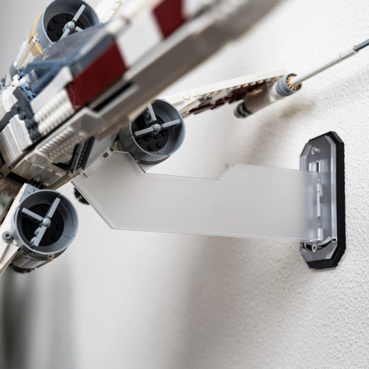 Wall mount display for Lego Star Wars™ 75355 X-Wing Starfighter