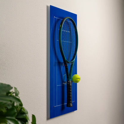 Premium Acrylic Tennis Racket Display – Aussie Blue Melbourne