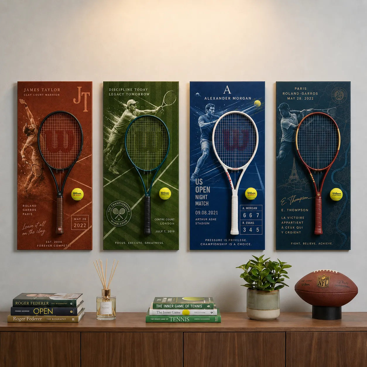 Want to Display Your Own Tennis Story?