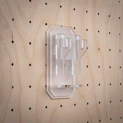 Acrylic Wall Mount for LEGO Technic 42143 Ferrari Daytona SP3 with Display Plaque