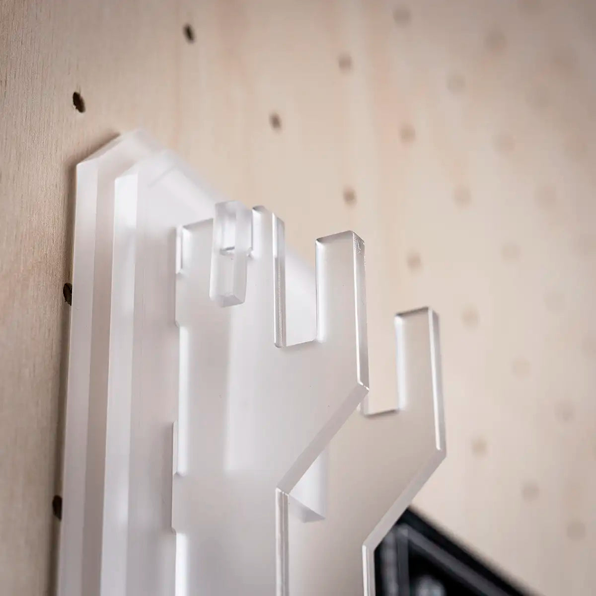 Acrylic Wall Mount for LEGO Technic 42172 McLaren P1 with Display Plaque