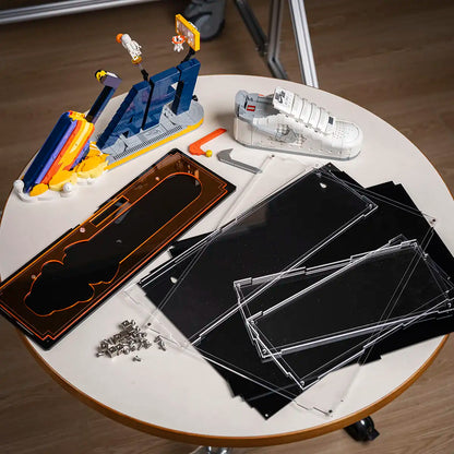 Display Case for LEGO® 43026 Nike Air Force 1 — Desktop & Wall Mount