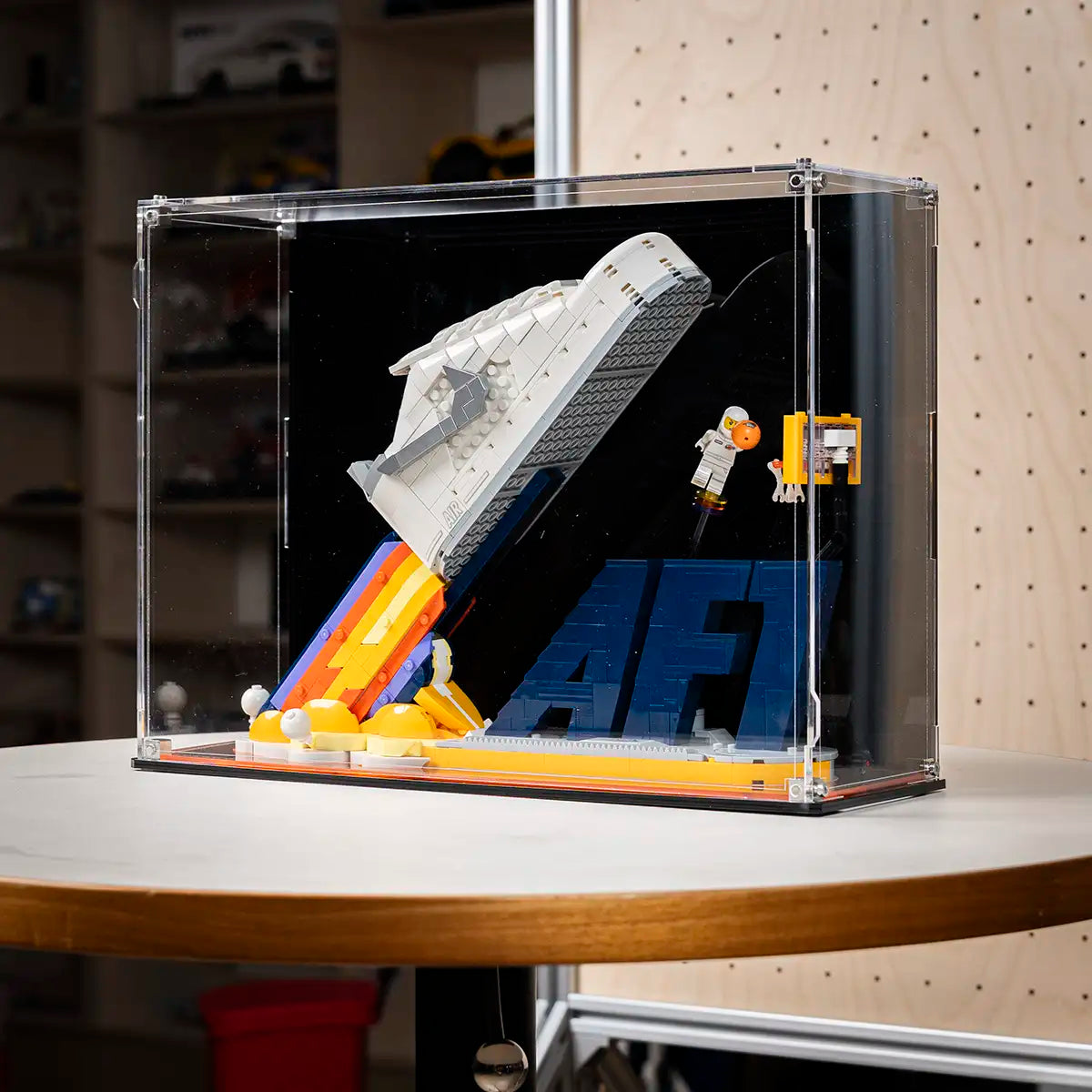 Display Case for LEGO® 43026 Nike Air Force 1 — Desktop & Wall Mount