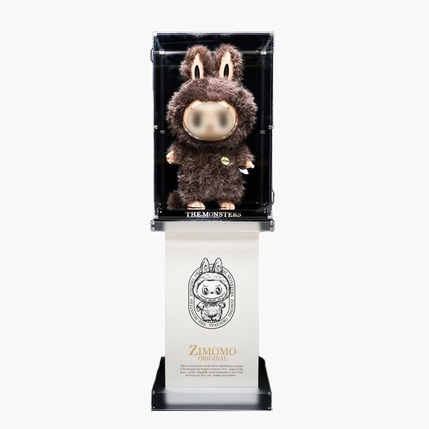 Acrylic Display Case for POPMART LABUBU Zimomo