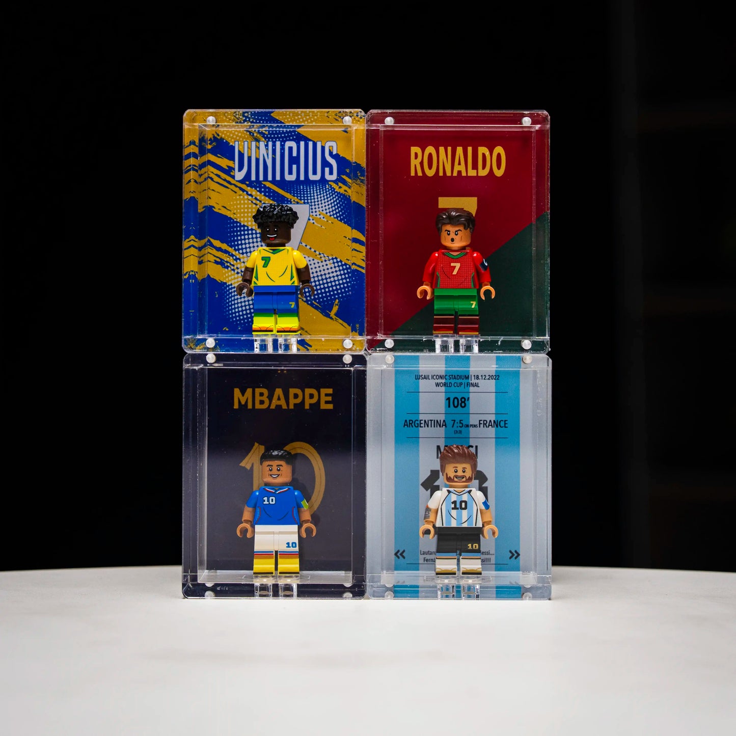 Display case For LEGO® Minifigures  Super Ultra-high Translucent Acrylic