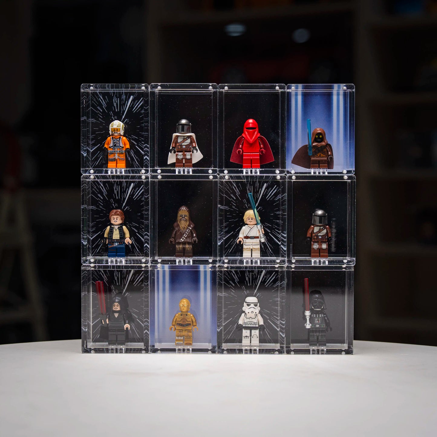 Display case For LEGO® Minifigures  Super Ultra-high Translucent Acrylic
