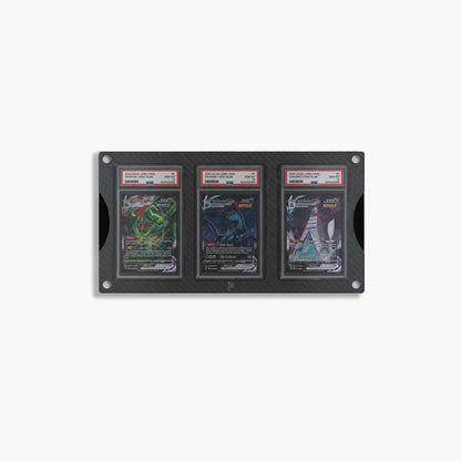 PSA & CGC Graded Card Wall Display – 3 Card