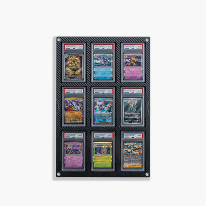 PSA & CGC Graded Card Wall Display – 9 Card