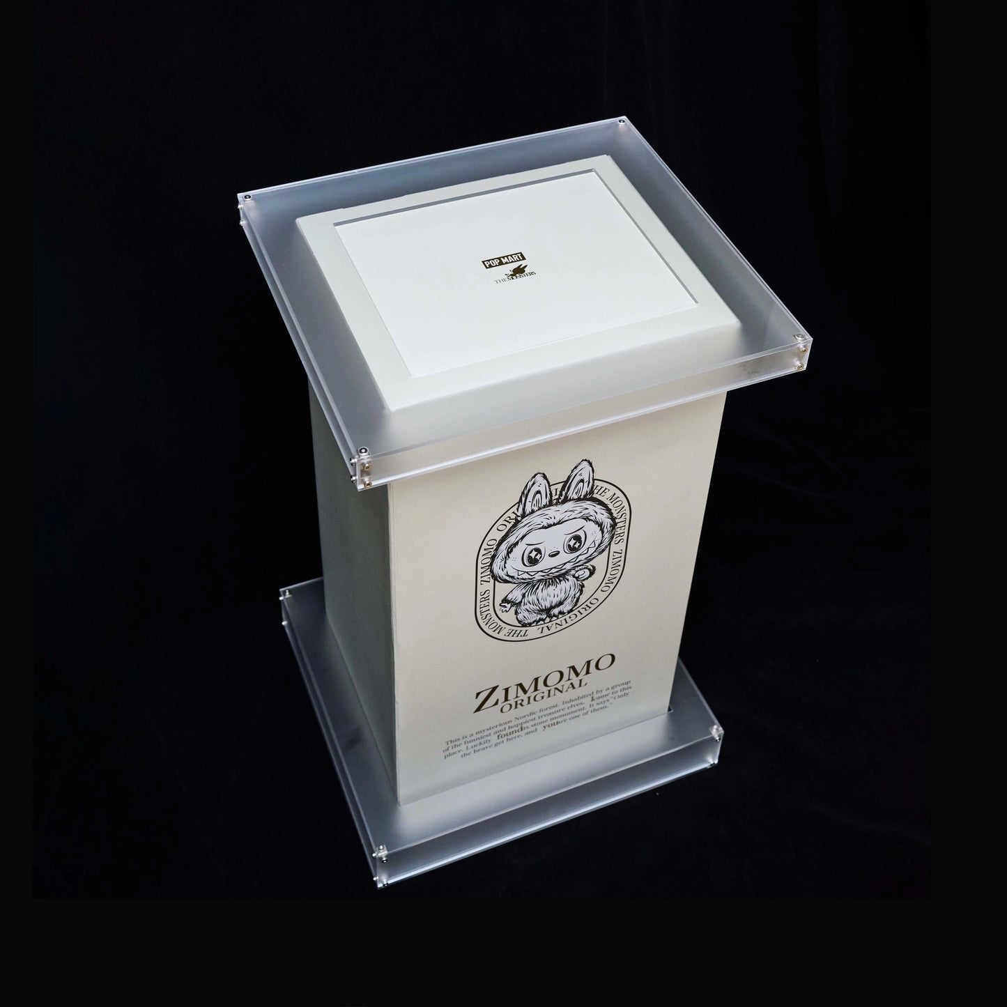 Acrylic Display Case for POPMART LABUBU Zimomo