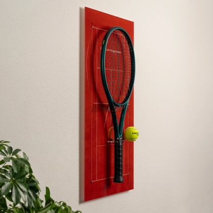 Premium Acrylic Tennis Racket  Display – Classic Clay Paris