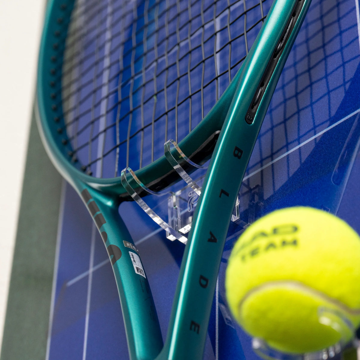 【Premium】Acrylic Tennis Racket Wall Mount Display Board Empire Hardcou ...