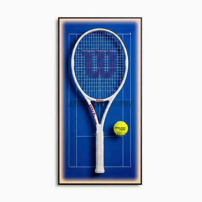 Lighting Tennis Racket Display Frame – Aussie Blue Melbourne