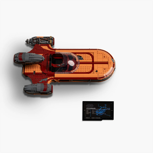 Wall mount for Lego Star Wars™  75341 Luke Skywalker’s Landspeeder™