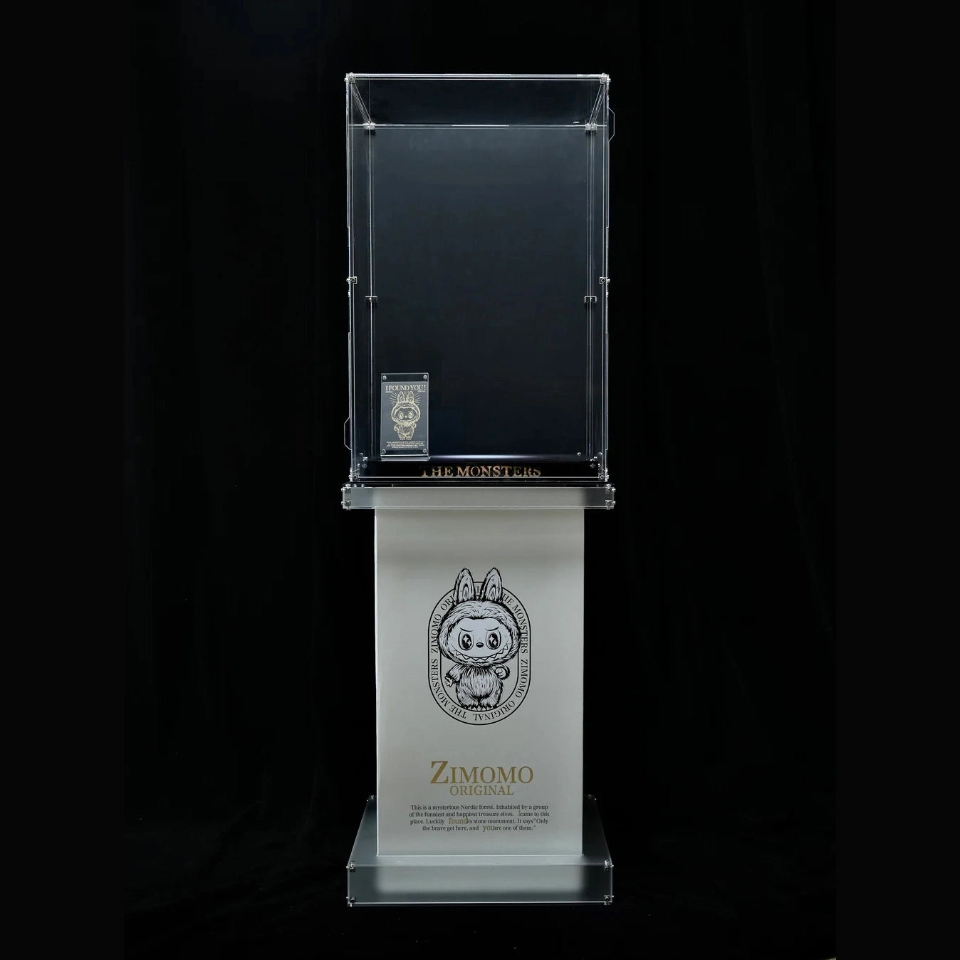 Acrylic Display Case for POPMART LABUBU Zimomo