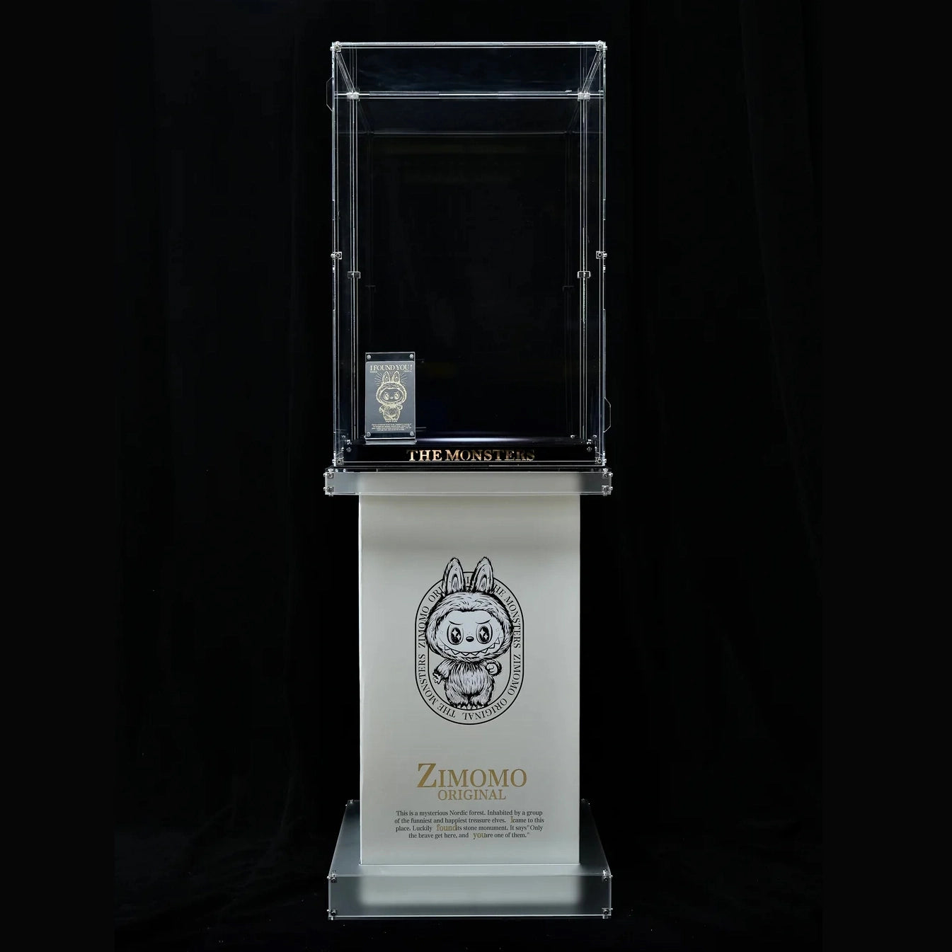 Acrylic Display Case for POPMART LABUBU Zimomo