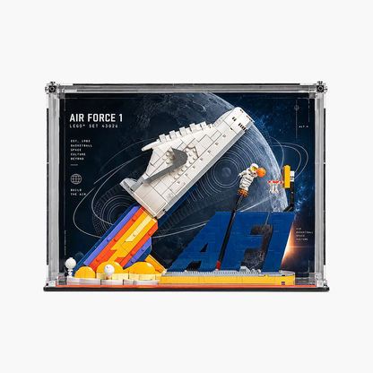 Display Case for LEGO® 43026 Nike Air Force 1 — Desktop & Wall Mount