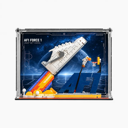 Display Case for LEGO® 43026 Nike Air Force 1 — Desktop & Wall Mount