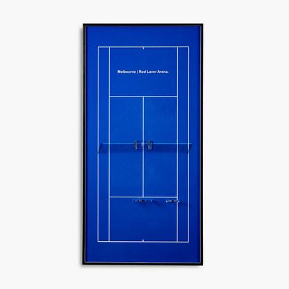 Lighting Tennis Racket Display Frame – Aussie Blue Melbourne