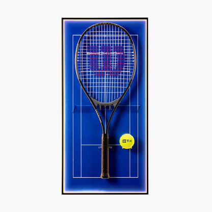Lighting Tennis Racket Display Frame – Aussie Blue Melbourne