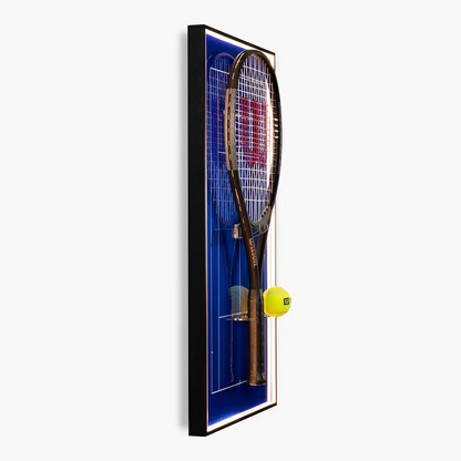 Lighting Tennis Racket Display Frame – Aussie Blue Melbourne