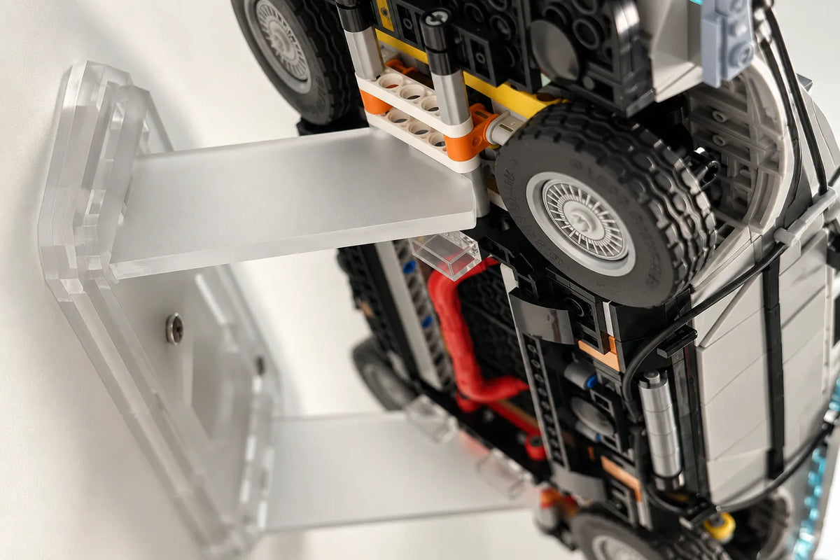 Wall Mount for LEGO 10300 Back to the Future Time Machine