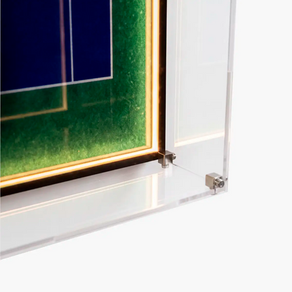 Acrylic Cover for Tenis Racket Display Frame – Ultra Clear & Dustproof