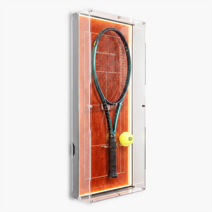 Acrylic Cover for Tenis Racket Display Frame – Ultra Clear & Dustproof