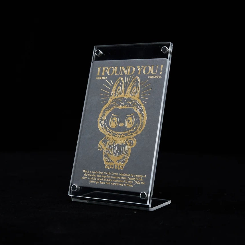 Acrylic Display Case for POPMART LABUBU Zimomo
