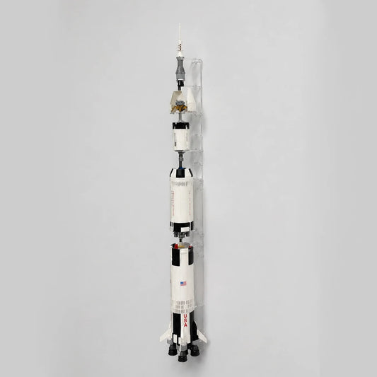 Acrylic Wall Mount for LEGO® Ideas 92176 NASA Apollo Saturn V