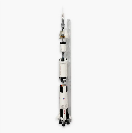 Acrylic Wall Mount for LEGO® Ideas 92176 NASA Apollo Saturn V