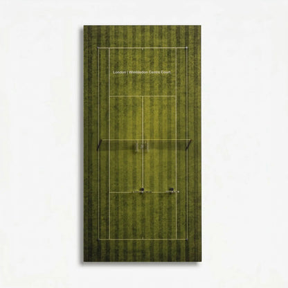 Premium Acrylic Tennis Racket Display– Pristine Lawn London