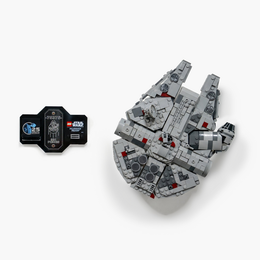 Wall mount display for Lego Star Wars™ 75375 Millennium Falcon