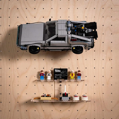 Wall Mount for LEGO 10300 Back to the Future Time Machine