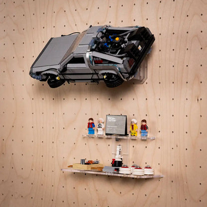 Wall Mount for LEGO 10300 Back to the Future Time Machine