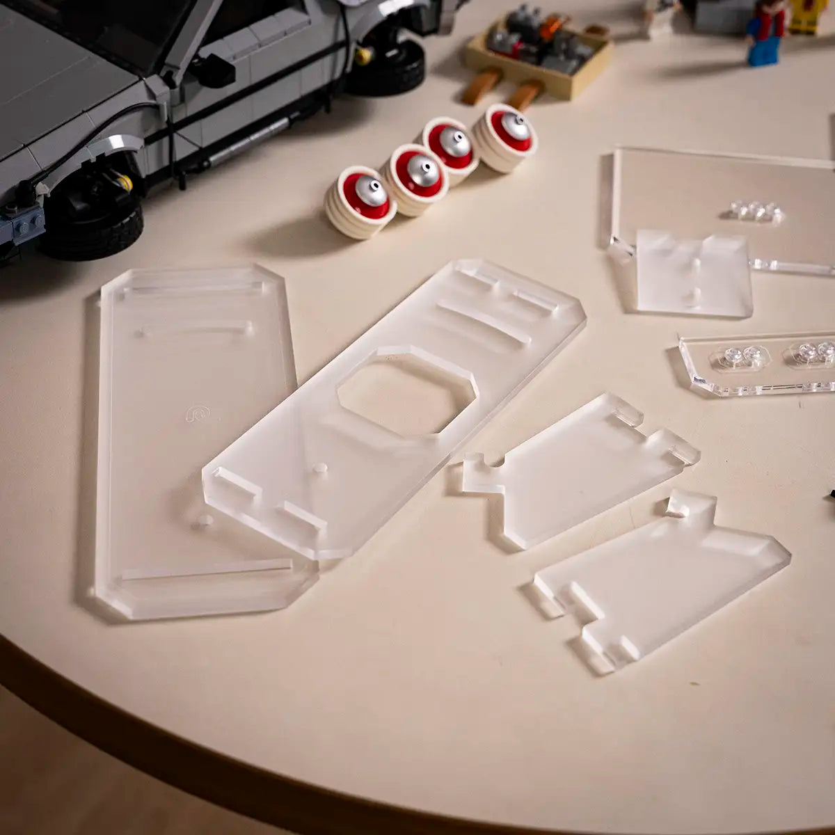 Wall Mount for LEGO 10300 Back to the Future Time Machine