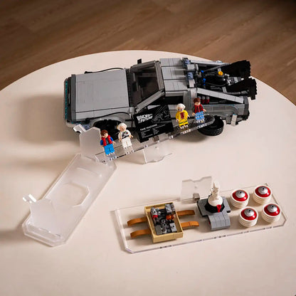 Wall Mount for LEGO 10300 Back to the Future Time Machine
