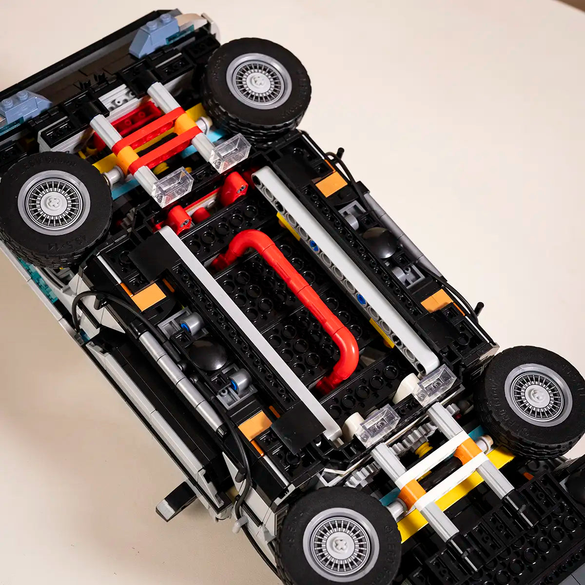 Wall Mount for LEGO 10300 Back to the Future Time Machine