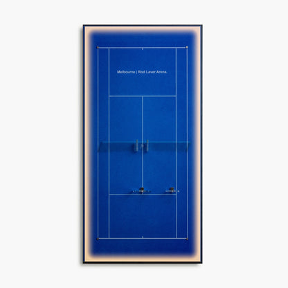 Lighting Tennis Racket Display Frame – Aussie Blue Melbourne